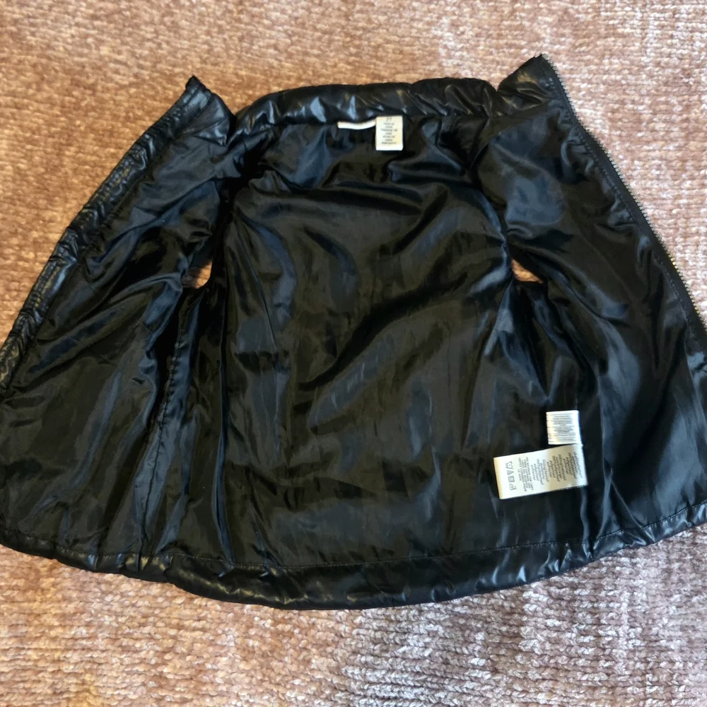 Calvin Klein Kids Puffer Vest, black,  Full Zip, Unisex 2t - Picture 4 of 6